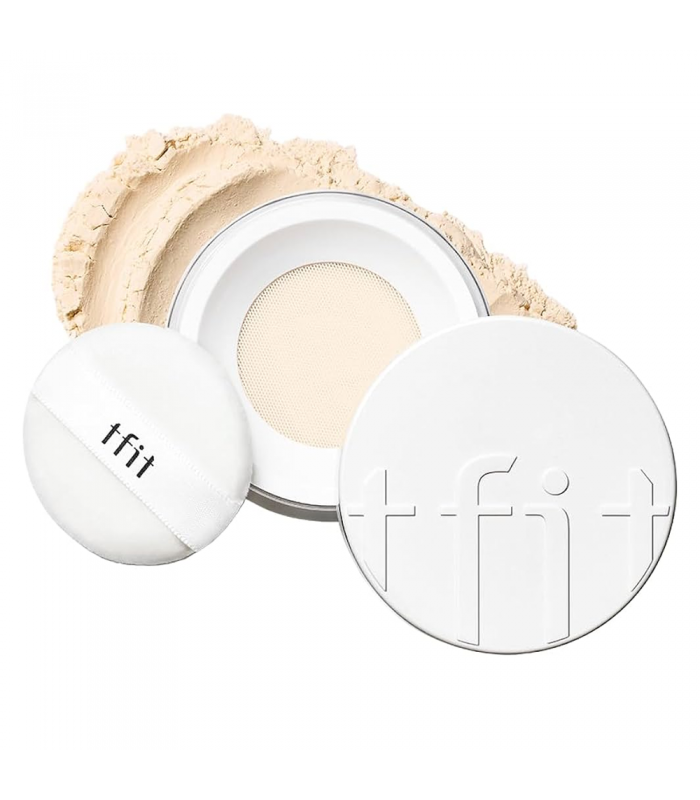 TIFT PUDRA | Translucent Set Finishing Powder 02 Beige 7G Transparan Pudra