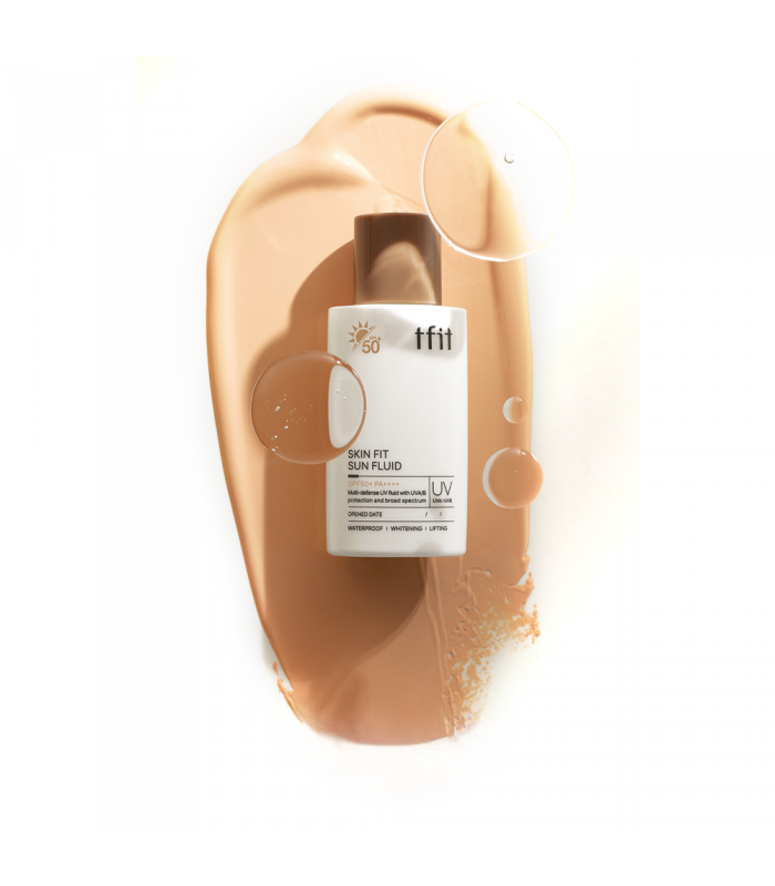 Tfit Güneş Kremi | Skin Fit Sun Fluid SPF50 + 50 ML Cilt Bakım İçerikli Güneş Kremi