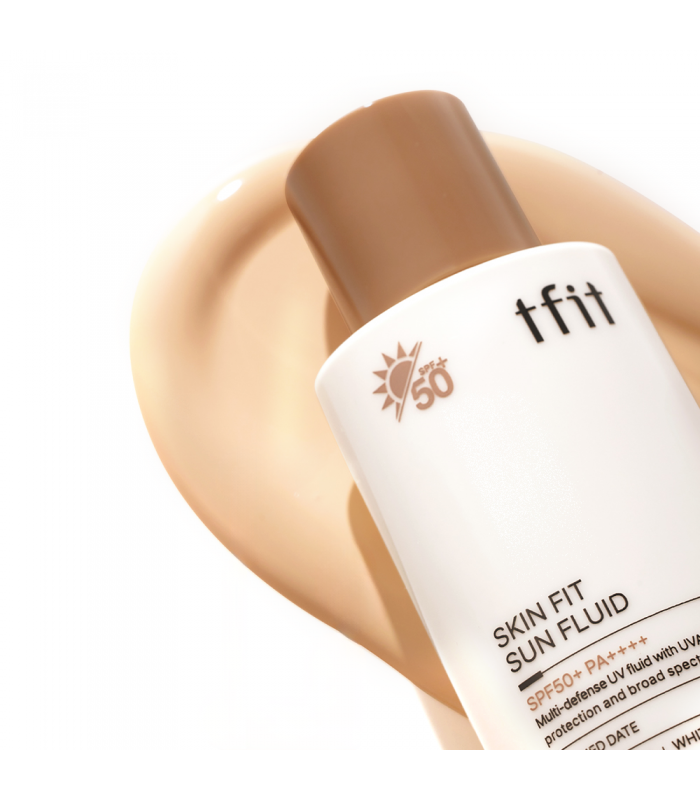 Tfit Güneş Kremi | Skin Fit Sun Fluid SPF50 + 50 ML Cilt Bakım İçerikli Güneş Kremi