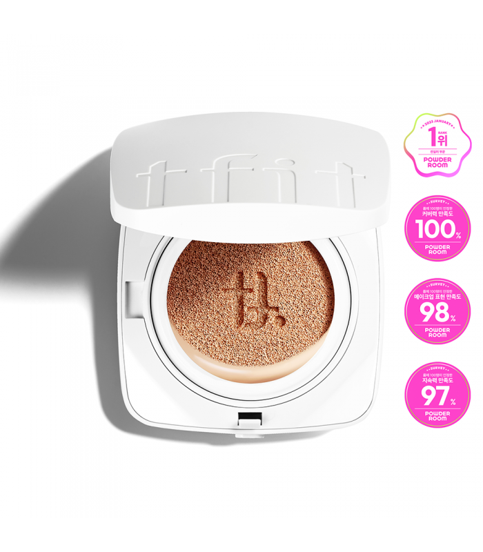 Tfit Cushıon Fondöten | Layerıng Fit Cover Cushıon Ex N1.5 Suede 12 G Yüksek Kapatıcı Etkili