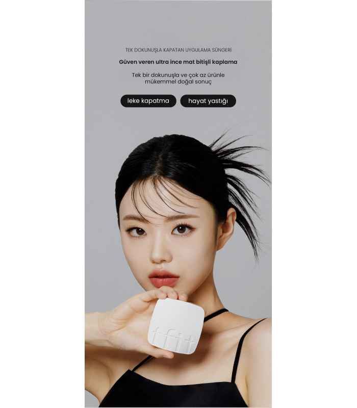 Tfit Cushıon Fondöten | Layerıng Fit Cover Cushıon Ex N1.5 Suede 12 G Yüksek Kapatıcı Etkili
