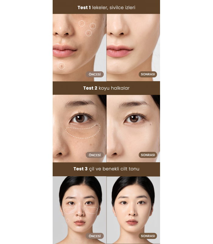 Tfit Kapatıcı | Cover Up Pro Concealer 04 Dark 15 G 3'lü Kapatıcı